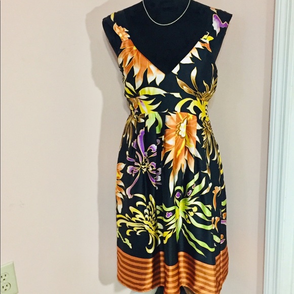 Kas Designs Dresses & Skirts - HP🎉🎉 NWT 100% Silk Floral Summer Dress